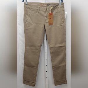 NEW Mavi Chino Khaki Pants Sz 33/27 NWT